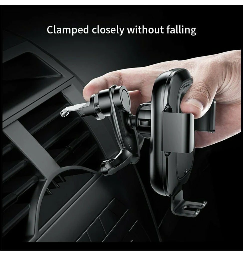 BASEUS 10W WIRELESS CAR CHARGER VENT MOUNT WITH IR SENSOR