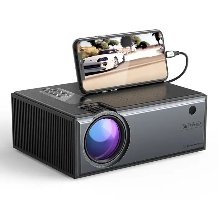 Blitzwolf BW-VP1-Pro LCD Projector 2800 Lumens Phone